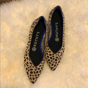 Rothy’s leopard shoes